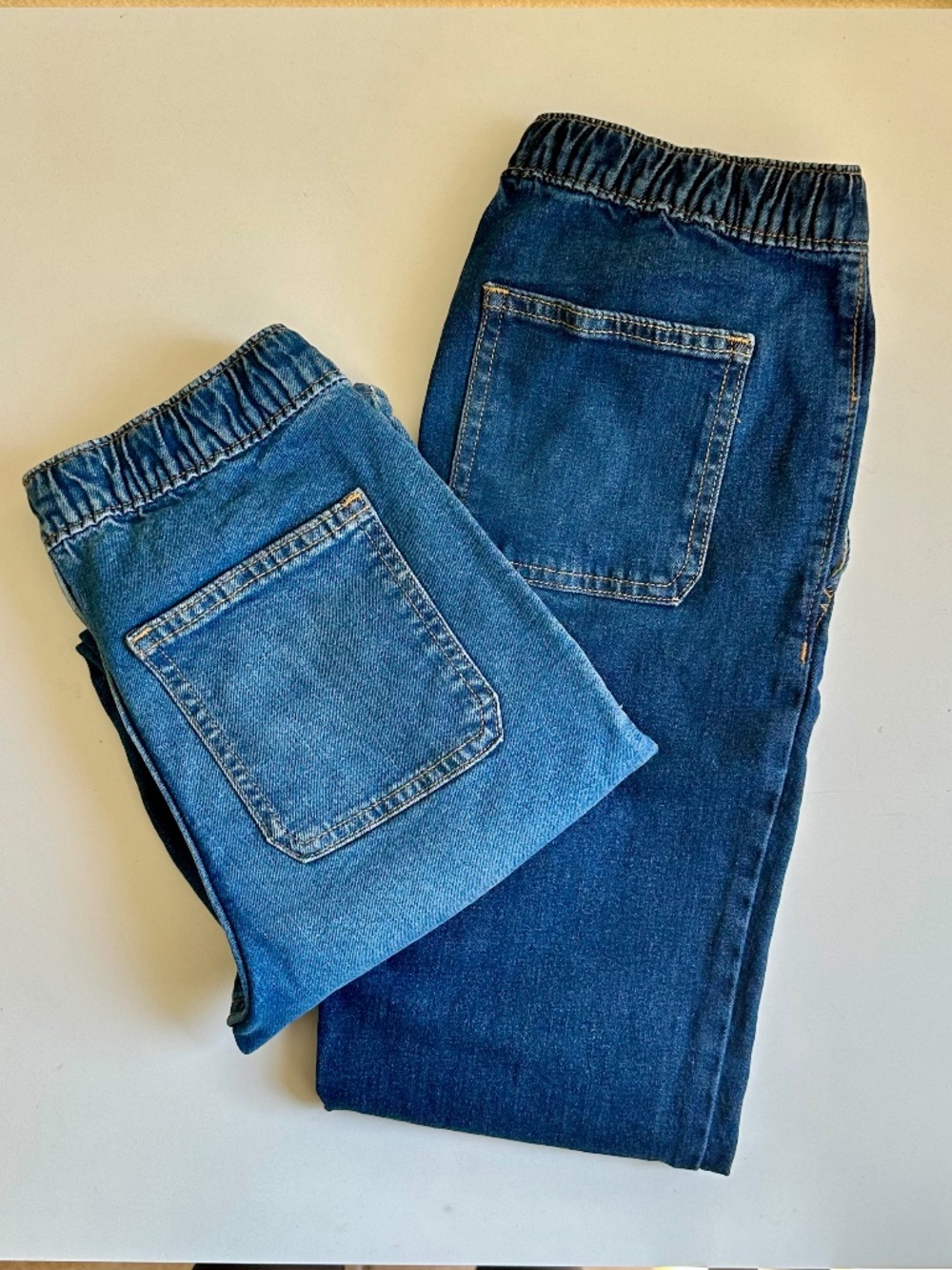 Old Navy Boy's Straight Leg Drawstring Jeans (L -10)